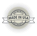 Stamp or label Made in USA