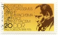 Stamp with Paul Robeson Royalty Free Stock Photo
