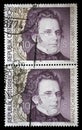Stamp printed by Austria, shows Franz Schubert