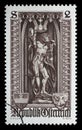 Stamp printed in the Austrian, is dedicated to 500th anniversary of Diocese of Vienna