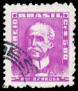 Stamp printed by Brazil, shows Ruy Barbosa