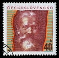 Stamp printed by Czechoslovakia, shows Frantisek Bilek