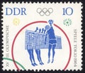 Stamp printed in the Deutsche Demokratische Republik. Stamp printed by Deutsche Demokratische Republik.