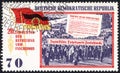 Stamp printed in the Deutsche Demokratische Republik. Stamp printed by Deutsche Demokratische Republik.