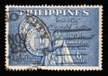 Stamp printed in Philippines shows 100th anniversary Ateneo de Manila University