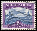 Stamp printed in South Africa shows Union Buildings