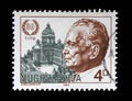 Stamp printed by Yugoslavia dedicated to the 1983 The 30th Anniversary of the Election of President Josip Bro Tito