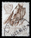 Stamp printed in Yugoslavia dedicated to the 15th anniversary of UNESCO