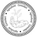 Stamp printing for Agricultural Consultant