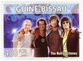 Stamp with Rolling Stones