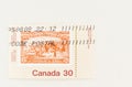 Stamp on Stamp 1982 Scott # 910 and 1908 Scott # 102