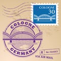 Stamp set Cologne