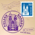 Stamp set Krakow