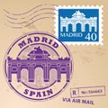 Stamp set Madrid