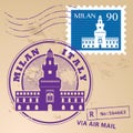 Stamp set Milan