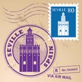 Stamp set Seville