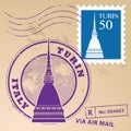 Stamp set Turin