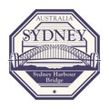 Stamp Sydney Harbour Bridge, Australia