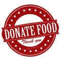Donate food