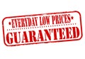 Everyday low prices Royalty Free Stock Photo