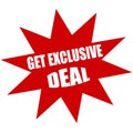 Get exclusive deal