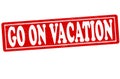 Go on vacation Royalty Free Stock Photo