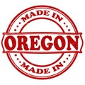 Made in Oregon Royalty Free Stock Photo