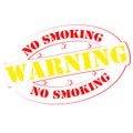 Warning no smoking