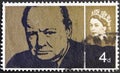 former prime minister Winston Churchill