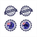 Stamp welcome to Sydney Australia Collection