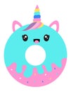 Unicorn Donut with Sprinkles