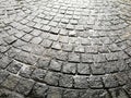 Stamped concrete Royalty Free Stock Photo