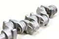 Stamped engine crankshaft Royalty Free Stock Photo