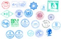 Stamps of the countries participating in the International Specialized Exhibition EXPO 2017 `Future Energy` Astana, Kazakhstan