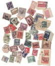 Stamps Royalty Free Stock Photo