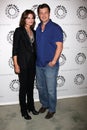 Stana Katic,Nathan Fillion Royalty Free Stock Photo