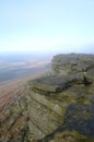 Stanage edge, Hathersage, Derbyshire Royalty Free Stock Photo