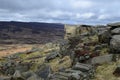 Stanage Edge, Hathersage Royalty Free Stock Photo