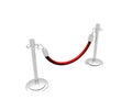 Stanchion Barrier Royalty Free Stock Photo