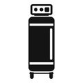 Stand air compressor icon, simple style Royalty Free Stock Photo