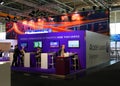 The stand of Alcatel-Lucent