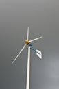 Stand alone windpower background Royalty Free Stock Photo
