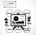 Stand with Charts and Parameters