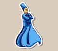 Stand Dancing Blue Dervish