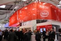 Stand of Fujitsu Intel