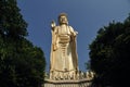 Stand Golden Buddha Statue in Taiwan