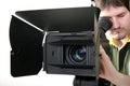 Stand HD-camcorder Royalty Free Stock Photo