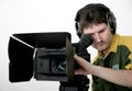 Stand HD-camcorder Royalty Free Stock Photo