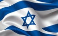 Stand with Israel. Israeli abstract flag