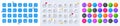 Stand lamp, Floor plan and Window line icons. For web app, printing. Line icons. Vector Royalty Free Stock Photo